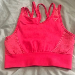 Gymshark hot pink sports bra small